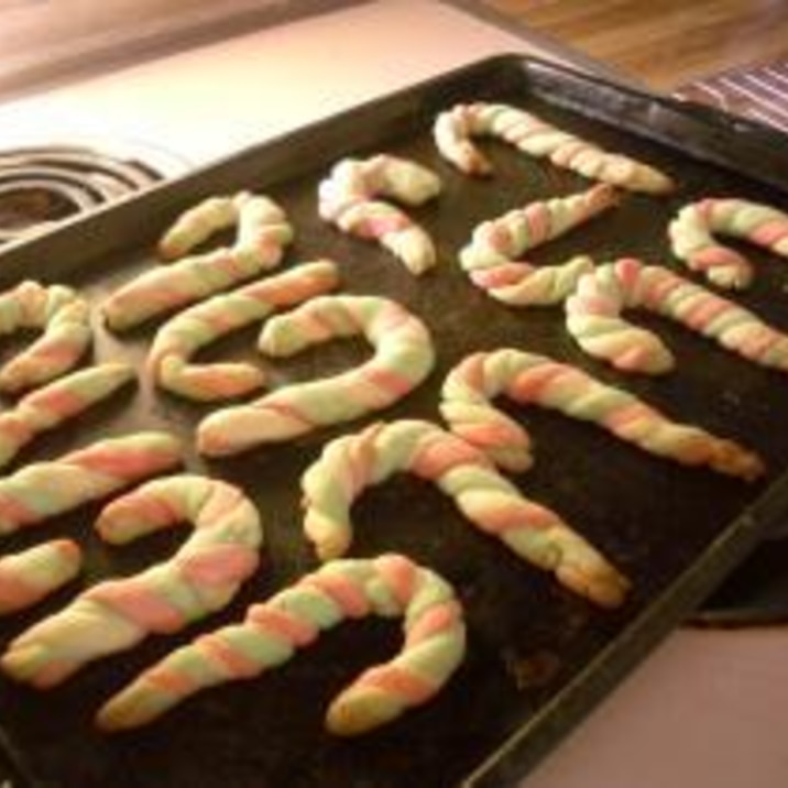 ＊Candy Cane Cookies＊